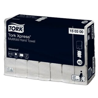 Tork Handtücher 150300 Xpress, 34 x 19,6 cm, 2lagig,...
