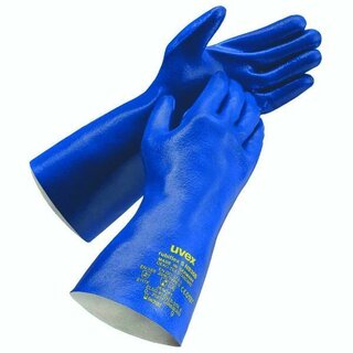 Uvex 60224 Rubiflex S Chemikalienschutzhandschuhe, Gre: 10, 1 Paar