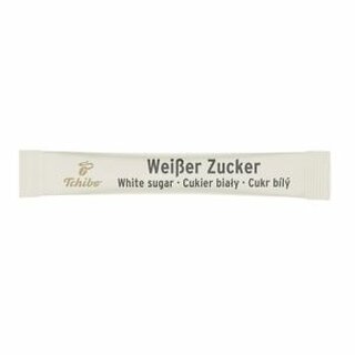 Tchibo Zuckerstick Weiss 4g, 1000 Stck