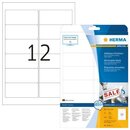 Etiketten Herma 4348 PREMIUM, 96 x 42,3mm (LxB), wei,...