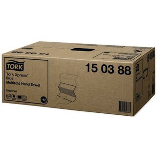 Tork Handtücher 150388 Xpress, 21,3 x 23,4 cm, 2lagig,...
