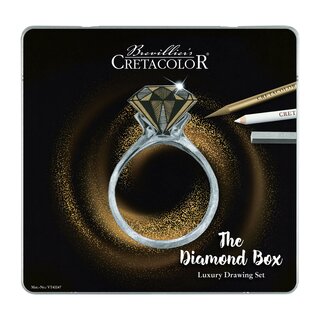 Cretacolor The Diamond Box Luxury Drawing Set