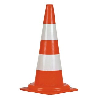 Verkehrsleitkegel Viso CSC501, Höhe: 490mm, rot/weiß