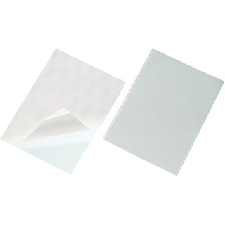 Selbstklebetaschen Durable Pocketfix 8096, 210 x 297mm, transparent, 25 Stck