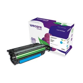 Wecare Toner K18243W4, kompatibel zu HP CF451A, cyan