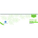 Zettler Tischquerkalender 136, 1W/2S, 36 x 10cm, grn,...
