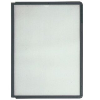 Sichttafel SHERPA®, PP, A4, farblos/grauer Rahmen