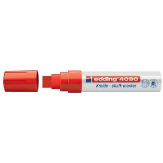 Kreidemarker, 4090, Keilspitze, 4 - 15 mm, Schreibf.: rot