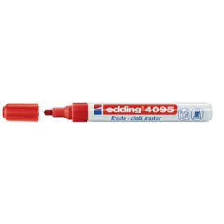 Kreidemarker, 4095, Rundspitze, 2 - 3 mm, Schreibf.: rot