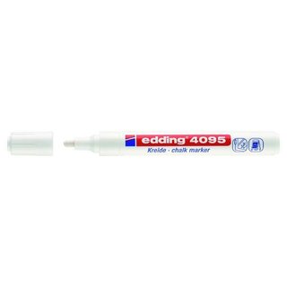 Kreidemarker, 4095, Rundspitze, 2 - 3 mm, Schreibf.: weiß