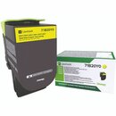 Toner Lexmark 71B20Y0, gelb
