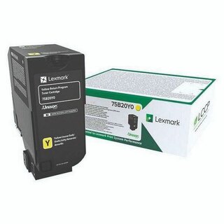 Toner Lexmark 75B20Y0, geeignet für CS/CX727/CS728, gelb,...