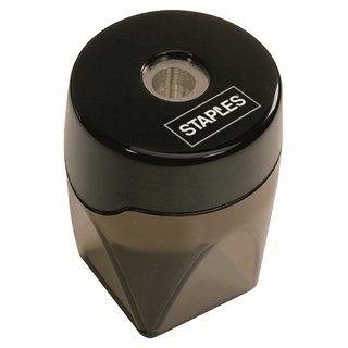 Spitzer, mit Behlter, 1fach, Stift-: 8 mm, schwarz/farblos