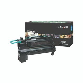 Rückgabe-Druckkasette Lexmark C792A1KG, Reichweite: 6.000...