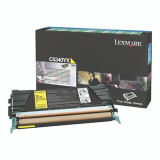 LEXMARK Toner Rückgabekassette C5340YX, original, gelb,...