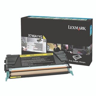 Rückgabetoner Lexmark X746A1YG, Reichweite: 7.000 Seiten,...