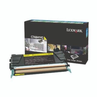 Toner Lexmark C748H3YG, Reichweite 10.000 Seiten,...