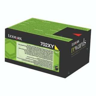 Lexmark 70C2Xy0 Projekttoner, 4000 Seiten, Gelb