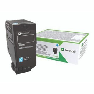 Toner Lexmark 84C2HKE, Reichweite: 16.000 Seiten, cyan