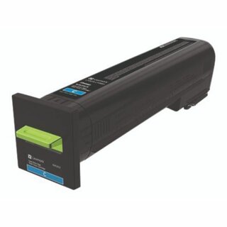 Toner Lexmark 82K2XCE, Reichweite: 22.000 Seiten, cyan