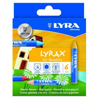 Wachsriesen Lyra 790/K06, 6er-Etui