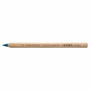 Farbriesen Lyra L3930051, Natur, blau, 12 Stück