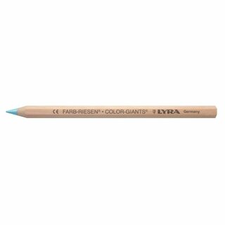 Farbriesen Lyra L3930054, Natur, aquablau, 12 Stück