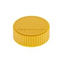 Haftmagnet Magnetoplan 16600, Durchmesser: 34mm, gelb, 10...