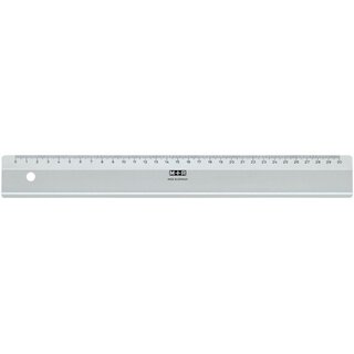 Lineal M+R 710300000, aus Plastik, Länge: 30cm