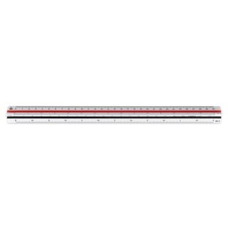 Dreikantmaßstab M+R 716350010 , Länge: 30cm, Teilung:...