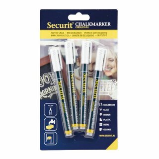 Kreidemarker BL-SMA100-V4-WHI Normal, Strichstärke:...
