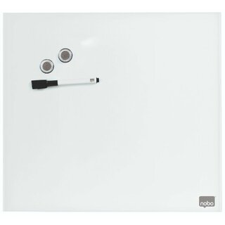 Magnettafel Nobo 1903957, Maße: 45 x 45 cm (L x B), Glas,...