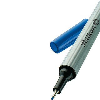 Fineliner Pelikan 96, Strichstärke: 0,4mm, blau
