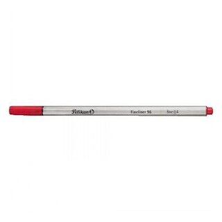 Fineliner Pelikan 96, Strichstärke: 0,4mm, rot
